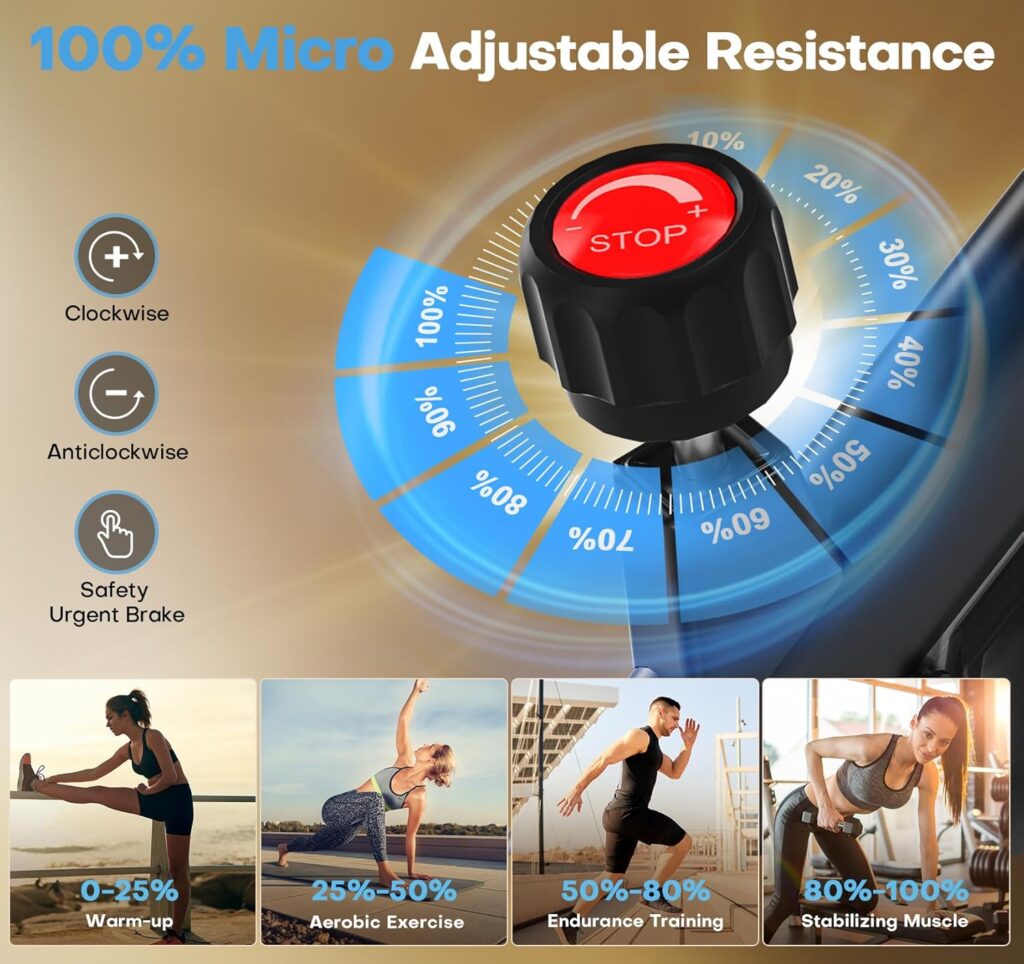 CHAOKE Exercise Bike studio-level cycling